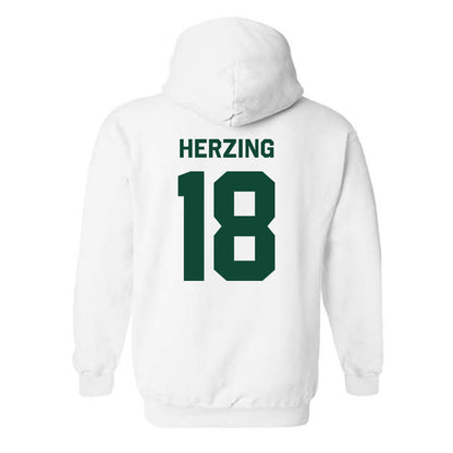 Cal Poly - NCAA Women's Soccer : Kenzie Herzing - Classic Shersey Hooded Sweatshirt-1