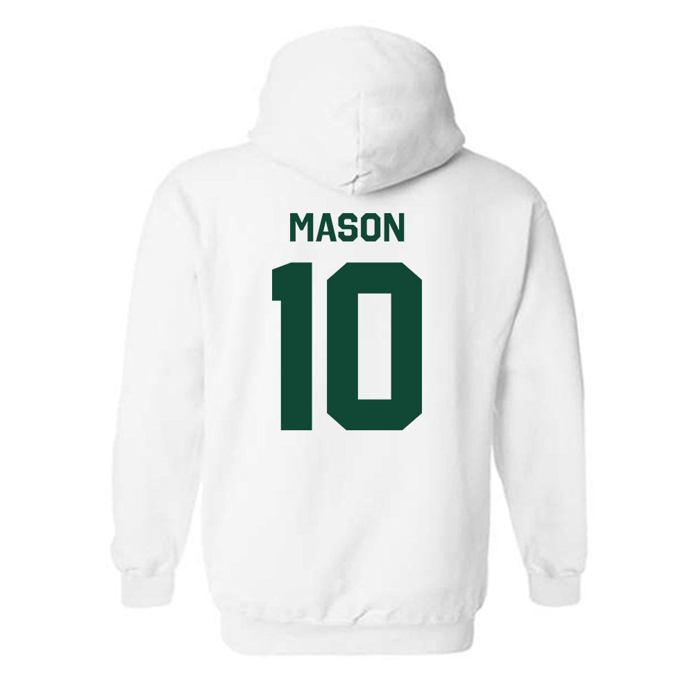 Cal Poly - NCAA Men's Basketball : Marsai Mason - Classic Shersey Hooded Sweatshirt-1