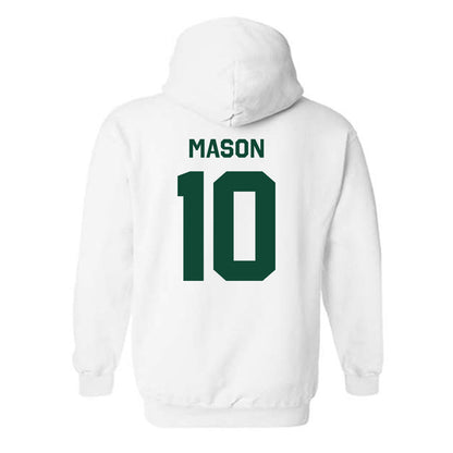 Cal Poly - NCAA Men's Basketball : Marsai Mason - Classic Shersey Hooded Sweatshirt-1