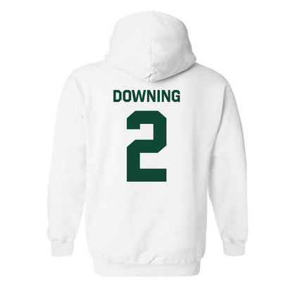 Cal Poly - NCAA Baseball : Jake Downing - Classic Shersey Hooded Sweatshirt-1