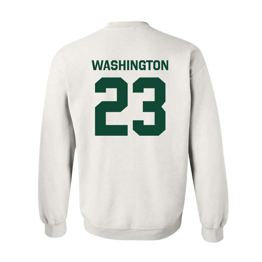Cal Poly - NCAA Football : Tyrei Washington - Classic Shersey Crewneck Sweatshirt-1