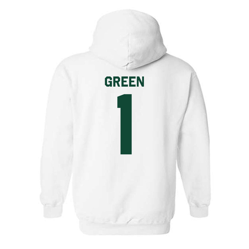 Cal Poly - NCAA Football : Jaden Green - Classic Shersey Hooded Sweatshirt-1
