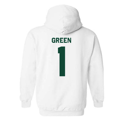 Cal Poly - NCAA Football : Jaden Green - Classic Shersey Hooded Sweatshirt-1