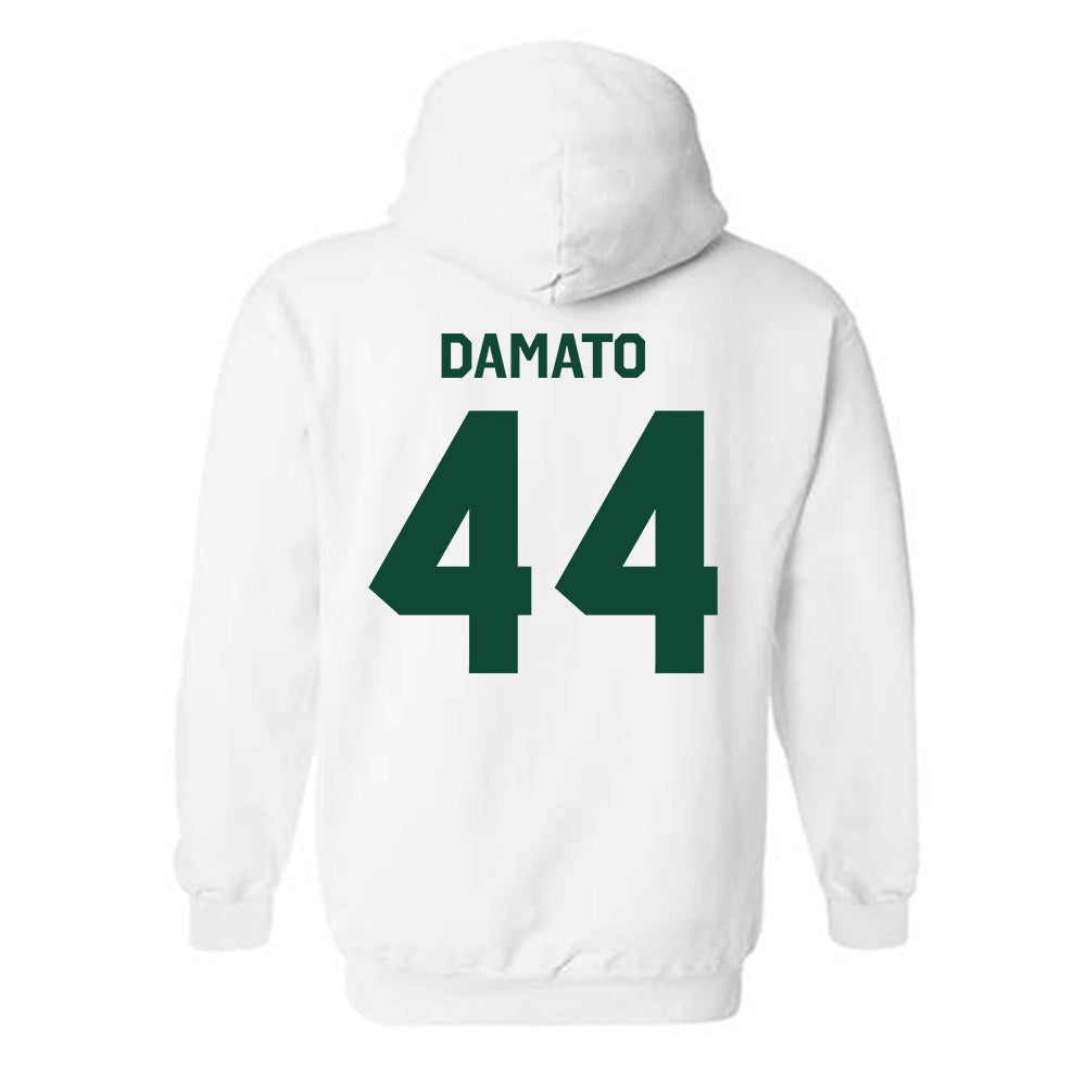 Cal Poly - NCAA Football : Mikey Damato - Classic Shersey Hooded Sweatshirt-1