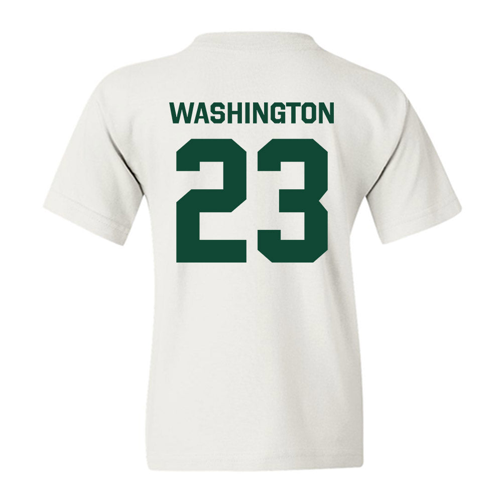 Cal Poly - NCAA Football : Tyrei Washington - Classic Shersey Youth T-Shirt-1