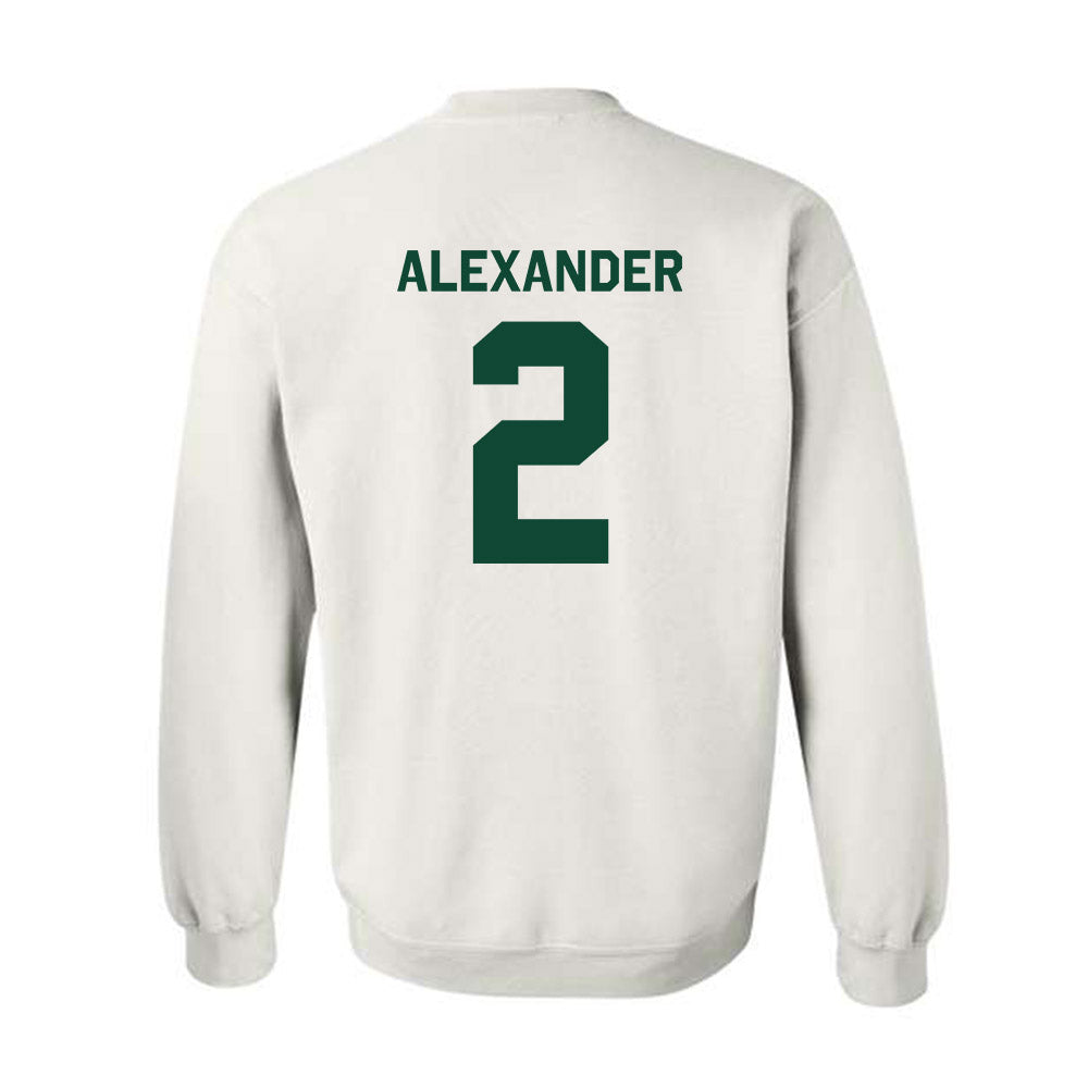 Cal Poly - NCAA Women's Basketball : Mecca Alexander - Classic Shersey Crewneck Sweatshirt-1