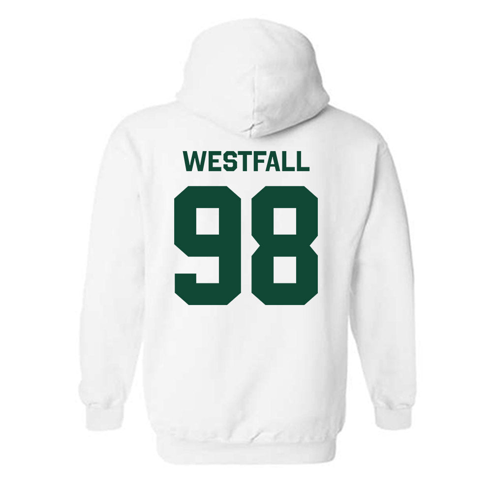 Cal Poly - NCAA Football : Luke Westfall - Classic Shersey Hooded Sweatshirt-1