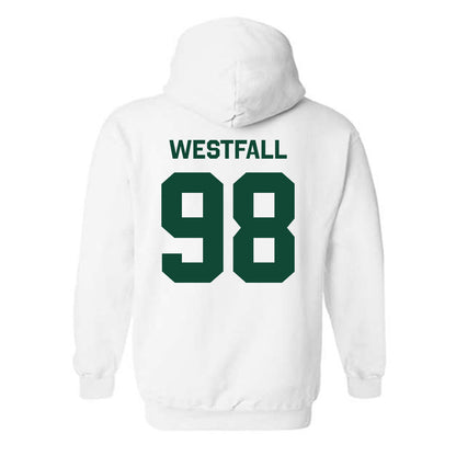 Cal Poly - NCAA Football : Luke Westfall - Classic Shersey Hooded Sweatshirt-1