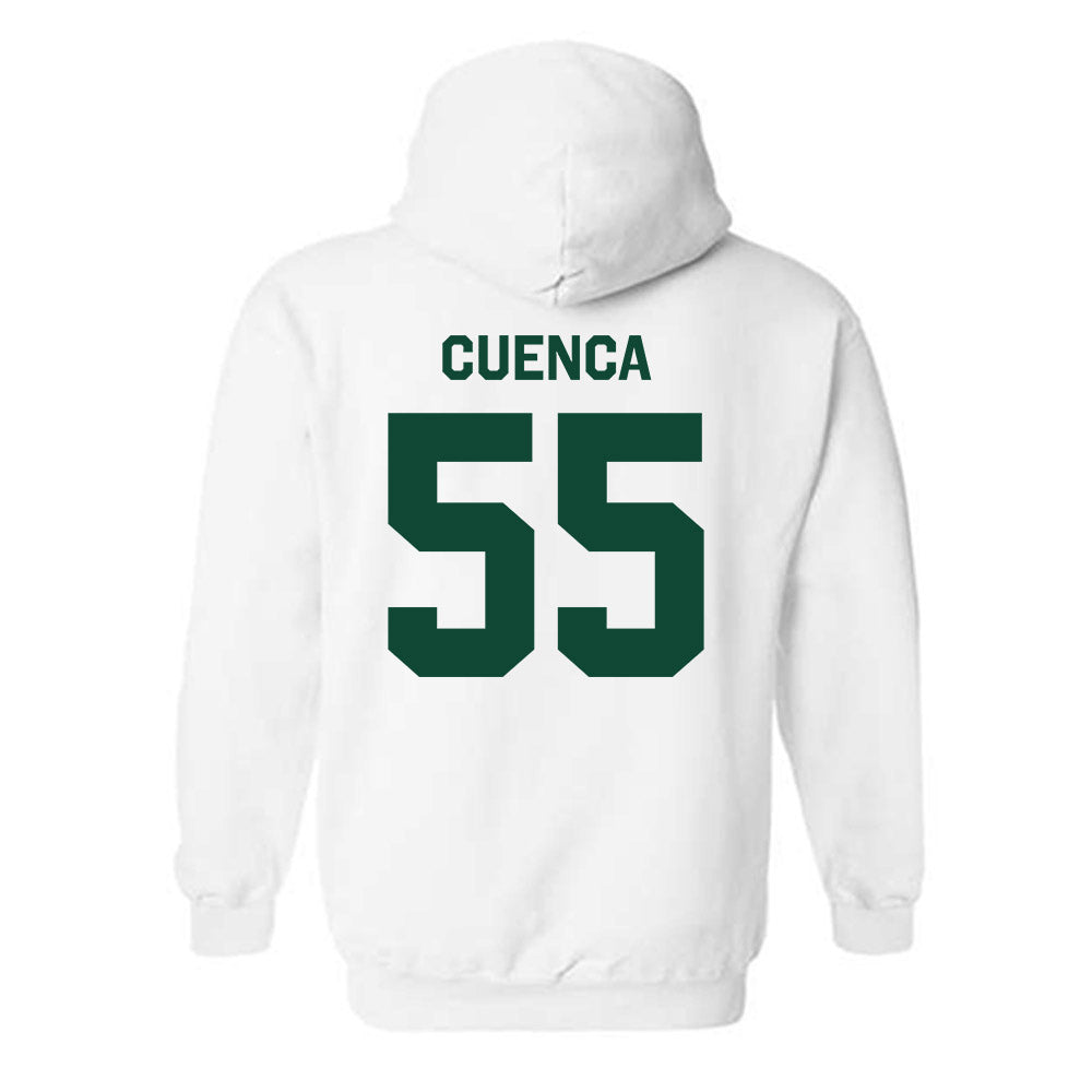 Cal Poly - NCAA Football : Jared Cuenca - Classic Shersey Hooded Sweatshirt-1