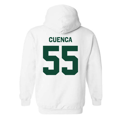 Cal Poly - NCAA Football : Jared Cuenca - Classic Shersey Hooded Sweatshirt-1