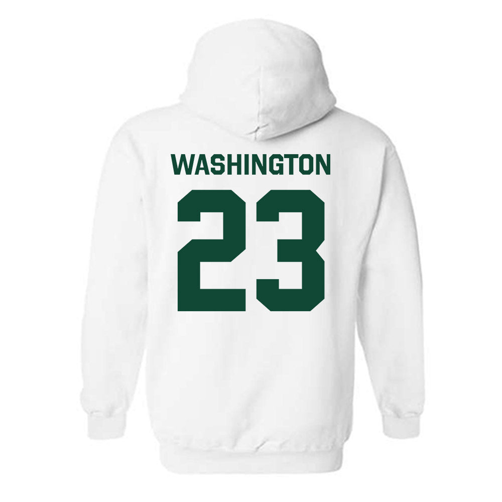 Cal Poly - NCAA Football : Tyrei Washington - Classic Shersey Hooded Sweatshirt-1
