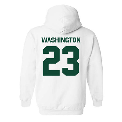 Cal Poly - NCAA Football : Tyrei Washington - Classic Shersey Hooded Sweatshirt-1