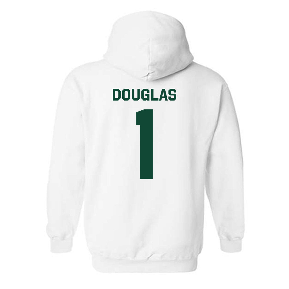 Cal Poly - NCAA Football : Jared Douglas - Classic Shersey Hooded Sweatshirt-1