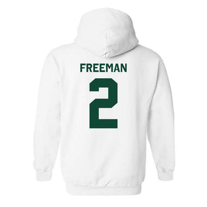 Cal Poly - NCAA Men's Basketball : Braden Freeman - Classic Shersey Hooded Sweatshirt-1