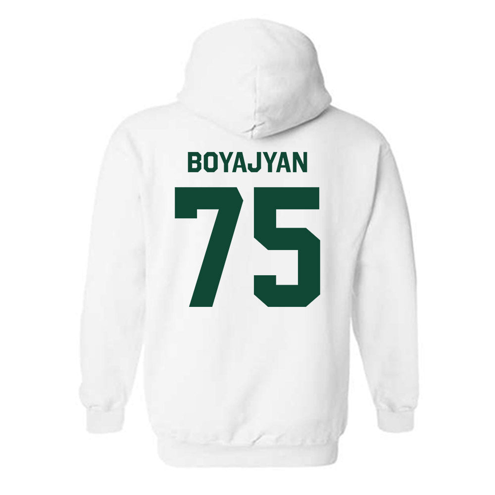 Cal Poly - NCAA Football : Davit Boyajyan - Classic Shersey Hooded Sweatshirt-1