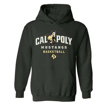 Cal Poly - NCAA Men's Basketball : Braden Freeman - Classic Shersey Hooded Sweatshirt-0