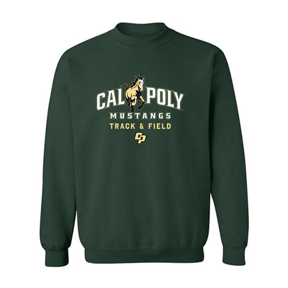 Cal Poly - NCAA Men's Track & Field : Colby Neron - Classic Shersey Crewneck Sweatshirt-0