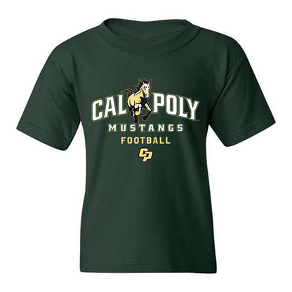 Cal Poly - NCAA Football : Kaleb Pleis - Classic Shersey Youth T-Shirt-0