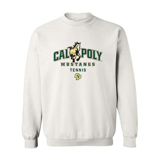 Cal Poly - NCAA Women's Tennis : Natalie Lynch - Classic Shersey Crewneck Sweatshirt-0