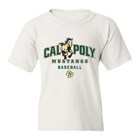 Cal Poly - NCAA Baseball : Josh Volmerding - Classic Shersey Youth T-Shirt-0
