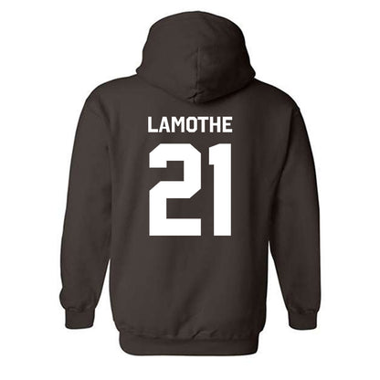 St. Bonaventure - NCAA Baseball : Christian LaMothe - Classic Shersey Hooded Sweatshirt-1