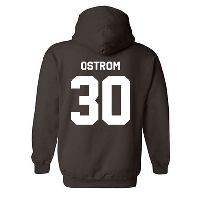 St. Bonaventure - NCAA Men's Basketball : Broek Ostrom - Classic Shersey Hooded Sweatshirt-1