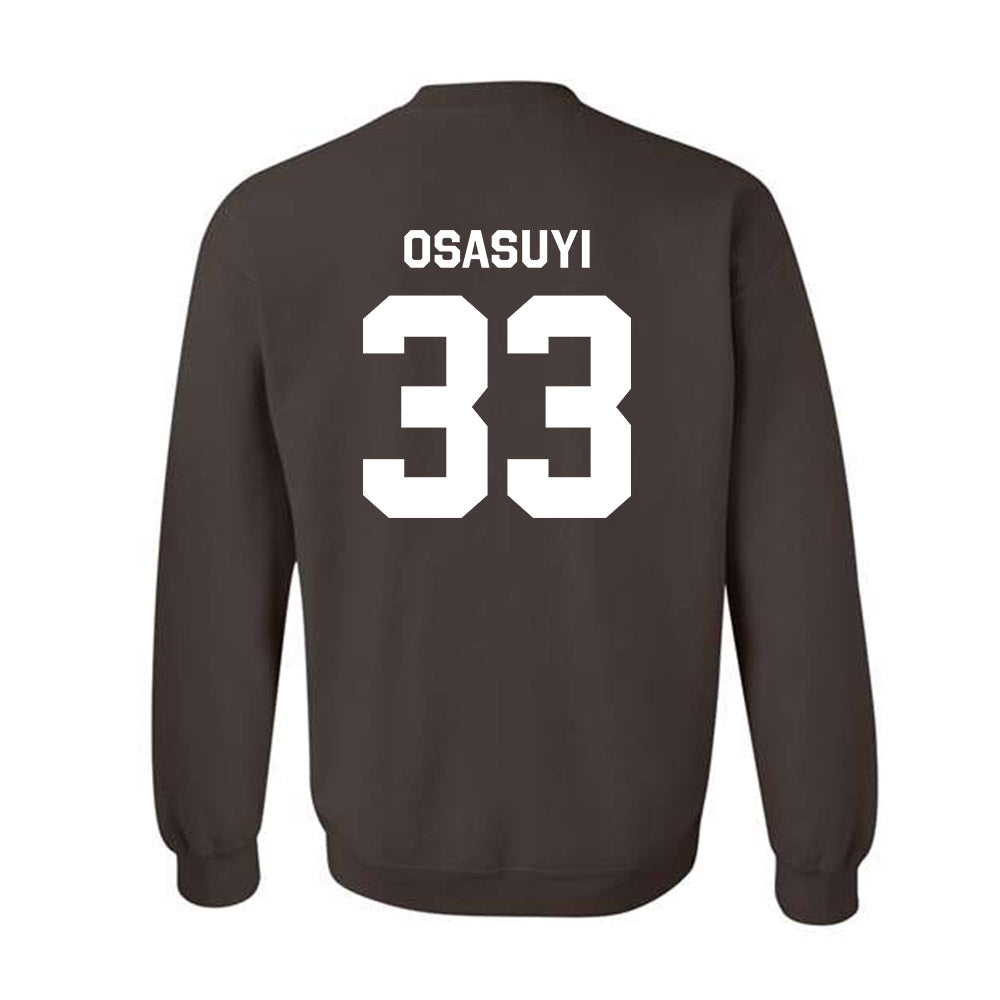 St. Bonaventure - NCAA Men's Basketball : Andrew Osasuyi - Classic Shersey Crewneck Sweatshirt-1