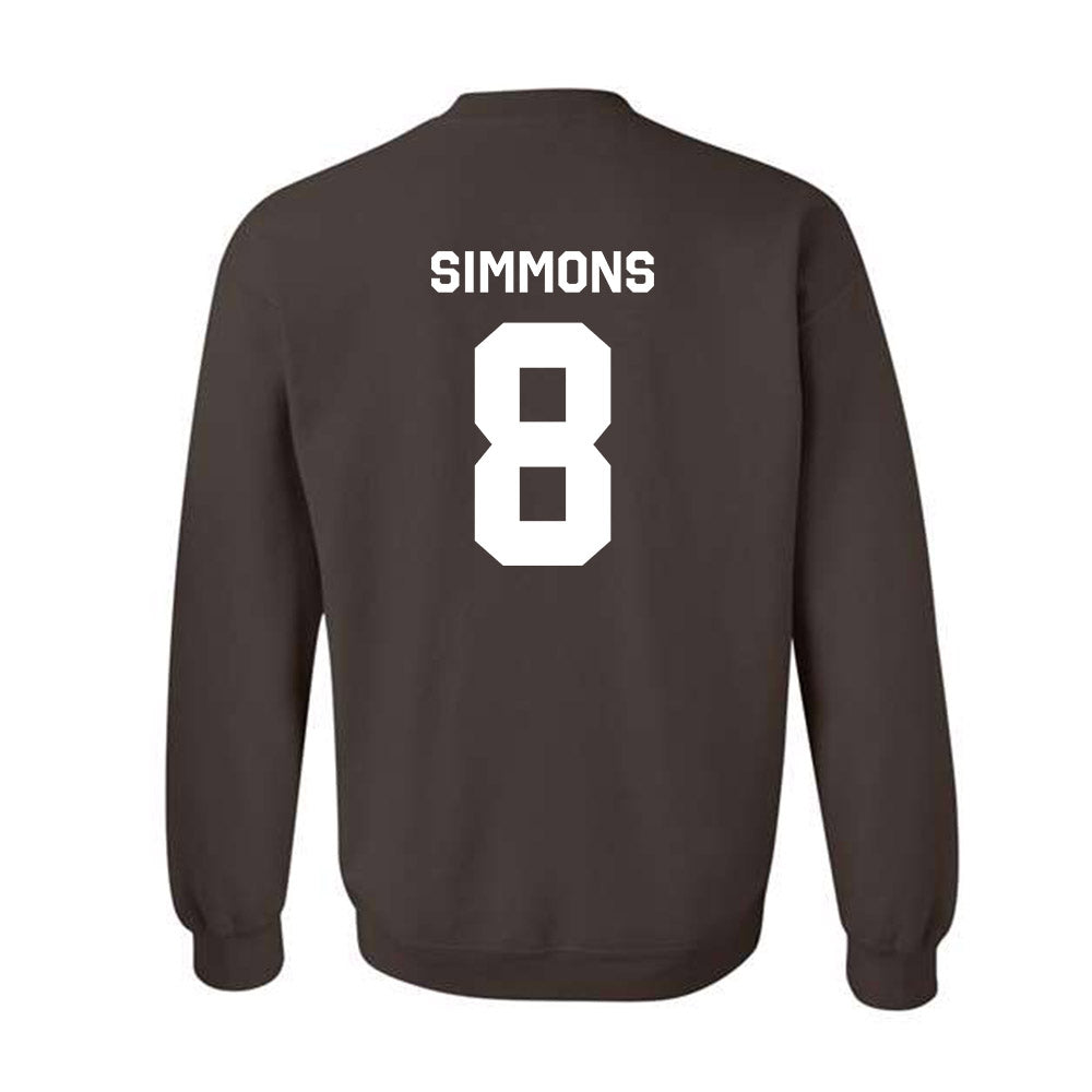 St. Bonaventure - NCAA Men's Basketball : Buddy Simmons - Classic Shersey Crewneck Sweatshirt-1