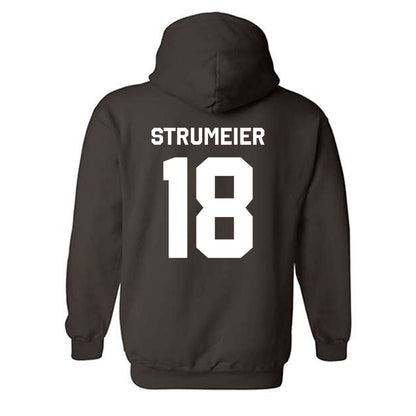 St. Bonaventure - NCAA Men's Soccer : Bryce Strumeier - Classic Shersey Hooded Sweatshirt-1