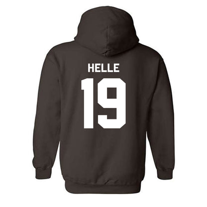 St. Bonaventure - NCAA Men's Soccer : Daniel Helle - Classic Shersey Hooded Sweatshirt-1