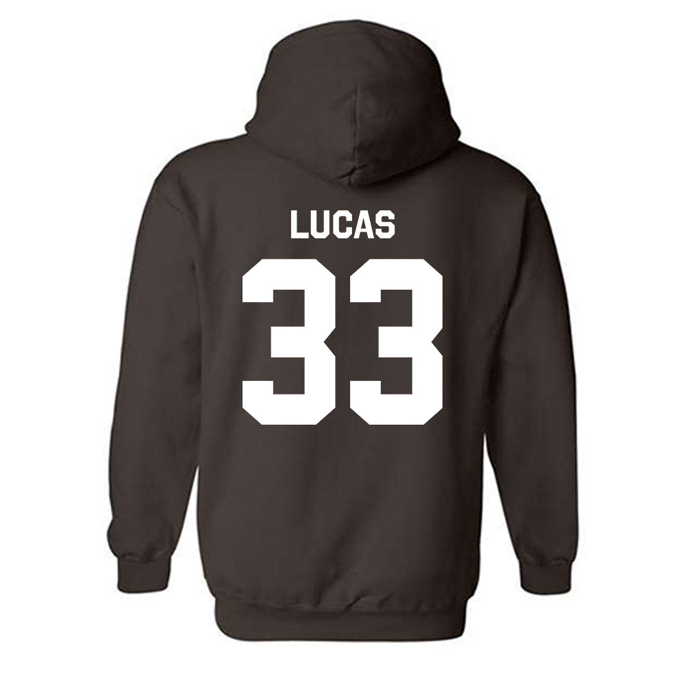 St. Bonaventure - NCAA Men's Lacrosse : Tyler Lucas - Classic Shersey Hooded Sweatshirt-1