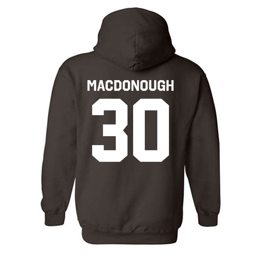 St. Bonaventure - NCAA Women's Basketball : Elyse MacDonough - Classic Shersey Hooded Sweatshirt-1