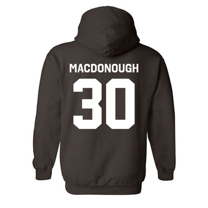 St. Bonaventure - NCAA Women's Basketball : Elyse MacDonough - Classic Shersey Hooded Sweatshirt-1