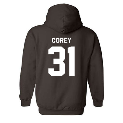 St. Bonaventure - NCAA Baseball : Ty Corey - Classic Shersey Hooded Sweatshirt-1