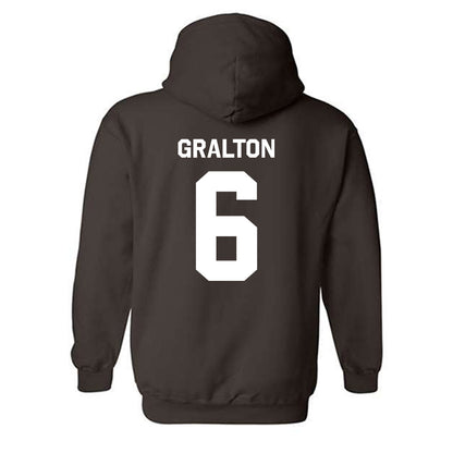 St. Bonaventure - NCAA Women's Basketball : Lola Gralton - Classic Shersey Hooded Sweatshirt-1