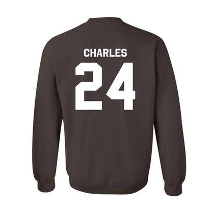 St. Bonaventure - NCAA Men's Basketball : Cayden Charles - Classic Shersey Crewneck Sweatshirt-1