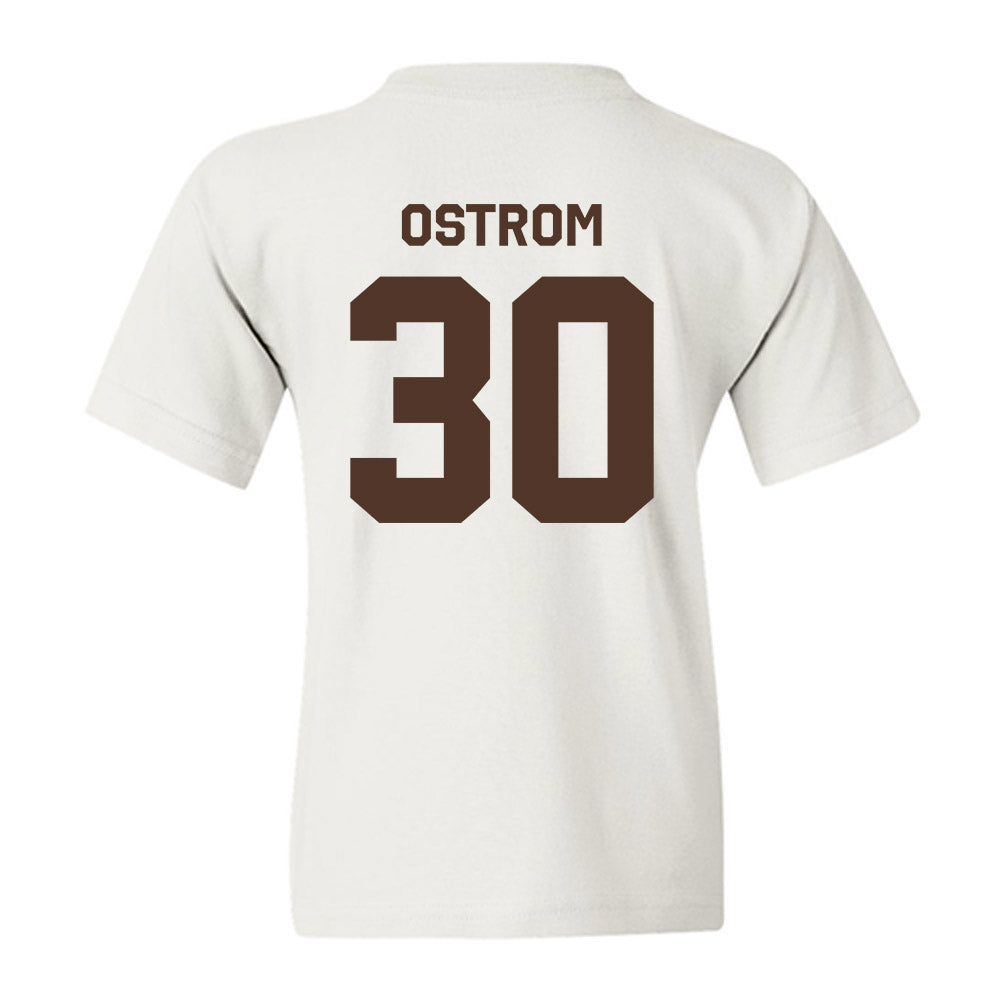 St. Bonaventure - NCAA Men's Basketball : Broek Ostrom - Classic Shersey Youth T-Shirt-1