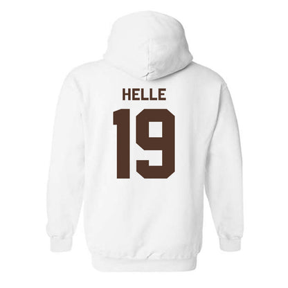 St. Bonaventure - NCAA Men's Soccer : Daniel Helle - Classic Shersey Hooded Sweatshirt-1