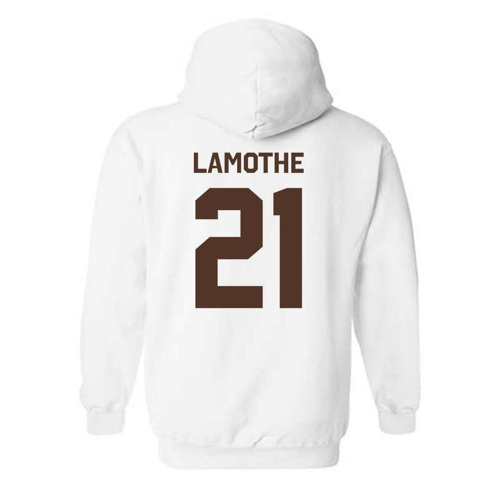 St. Bonaventure - NCAA Baseball : Christian LaMothe - Classic Shersey Hooded Sweatshirt-1