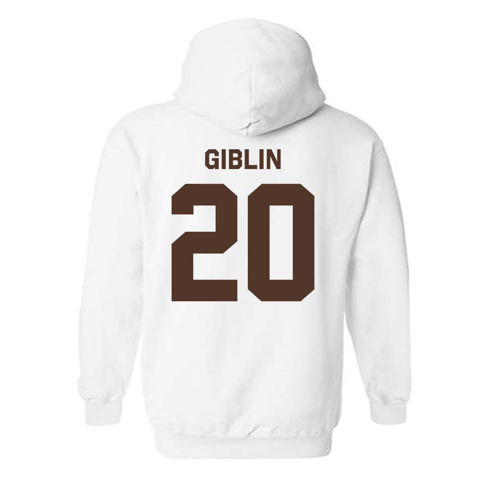St. Bonaventure - NCAA Baseball : Eamon Giblin - Classic Shersey Hooded Sweatshirt-1
