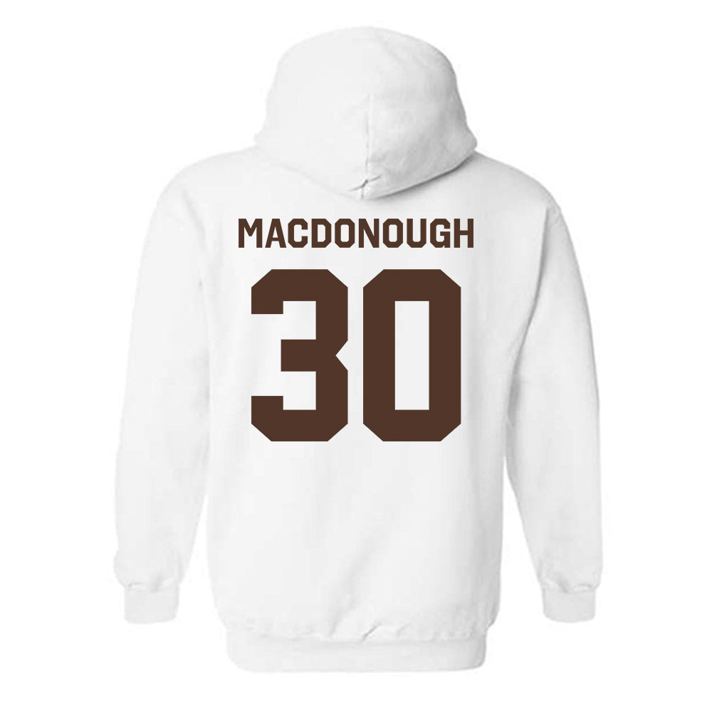 St. Bonaventure - NCAA Women's Basketball : Elyse MacDonough - Classic Shersey Hooded Sweatshirt-1