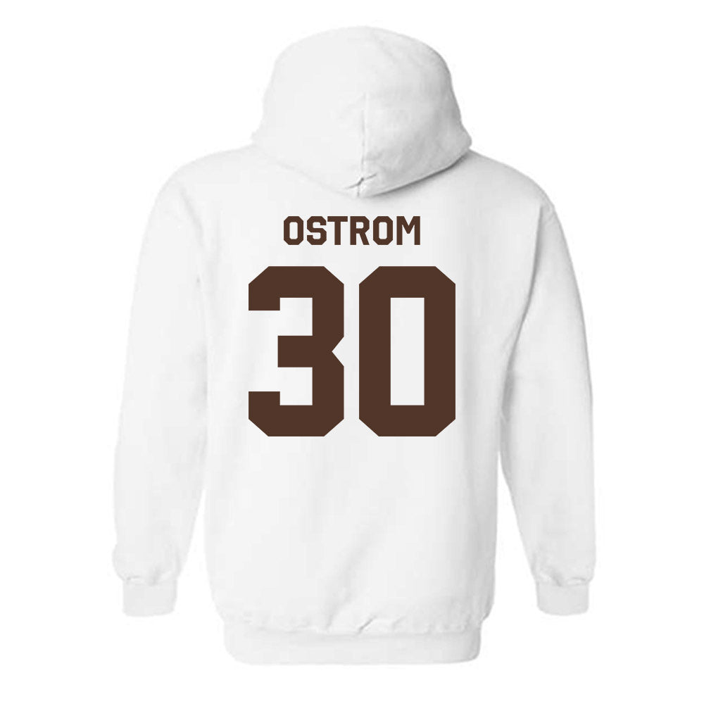 St. Bonaventure - NCAA Men's Basketball : Broek Ostrom - Classic Shersey Hooded Sweatshirt-1