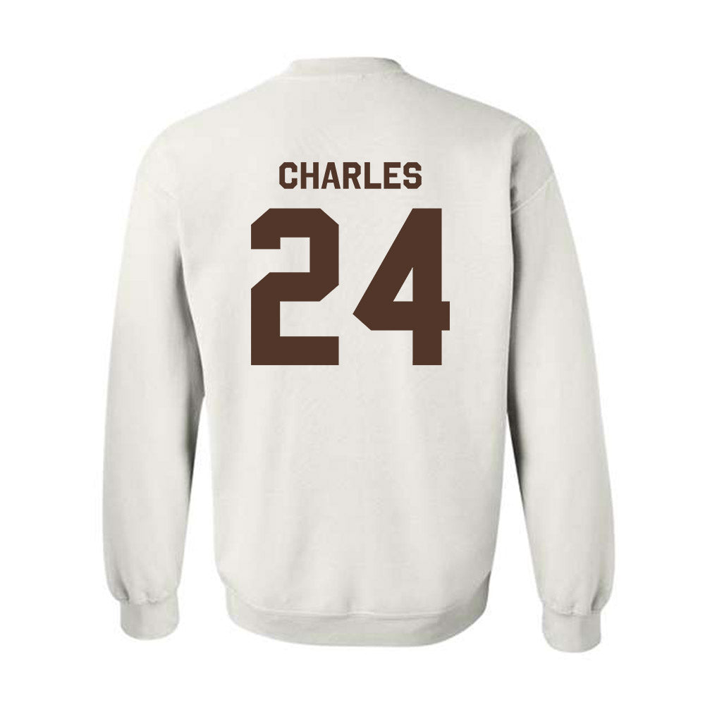 St. Bonaventure - NCAA Men's Basketball : Cayden Charles - Classic Shersey Crewneck Sweatshirt-1
