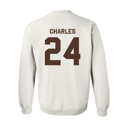 St. Bonaventure - NCAA Men's Basketball : Cayden Charles - Classic Shersey Crewneck Sweatshirt-1