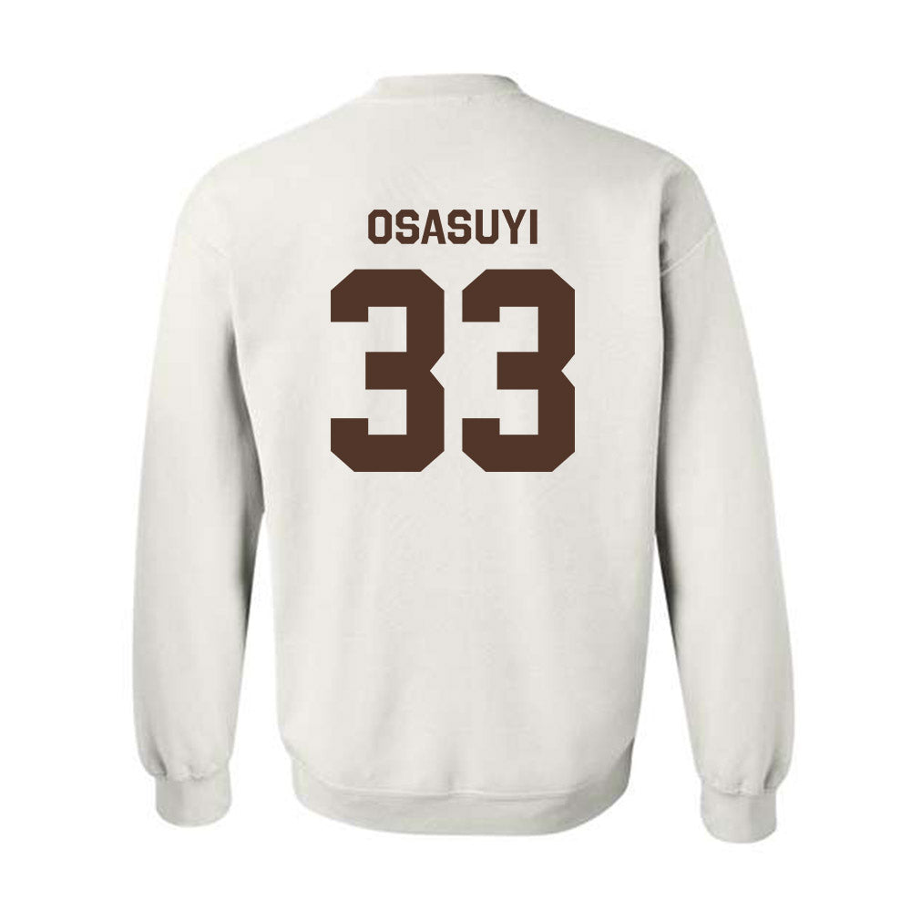 St. Bonaventure - NCAA Men's Basketball : Andrew Osasuyi - Classic Shersey Crewneck Sweatshirt-1