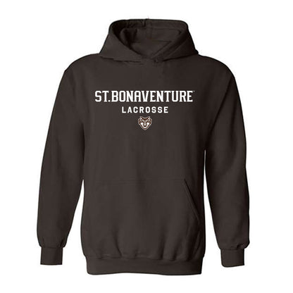 St. Bonaventure - NCAA Men's Lacrosse : Simon Kowal - Classic Shersey Hooded Sweatshirt-0