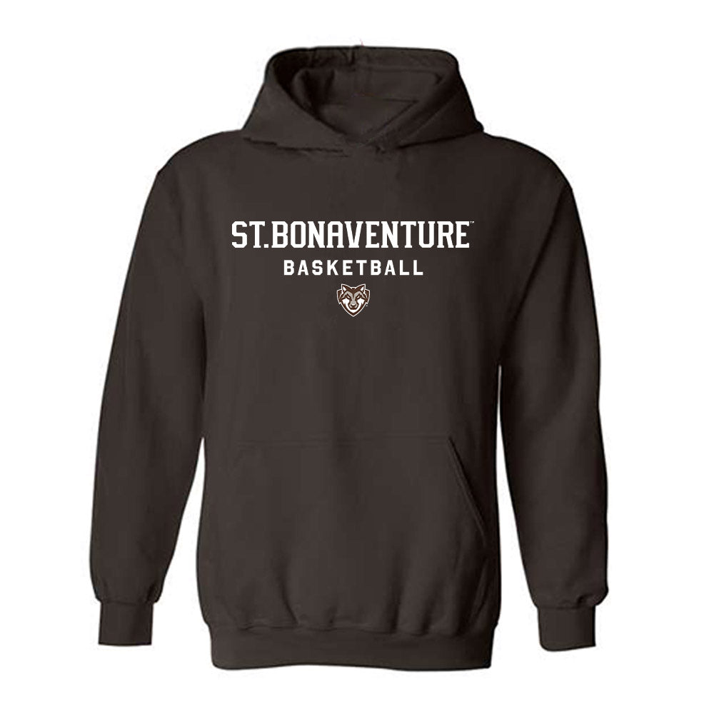 St. Bonaventure - NCAA Men's Basketball : Achille Lonati - Classic Shersey Hooded Sweatshirt-0