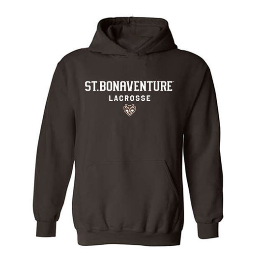 St. Bonaventure - NCAA Men's Lacrosse : Tyler Lucas - Classic Shersey Hooded Sweatshirt-0