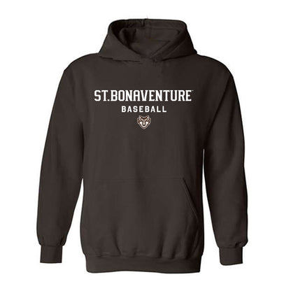 St. Bonaventure - NCAA Baseball : Christian LaMothe - Classic Shersey Hooded Sweatshirt-0