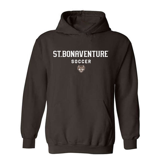 St. Bonaventure - NCAA Men's Soccer : Jackson Minneci - Classic Shersey Hooded Sweatshirt-0